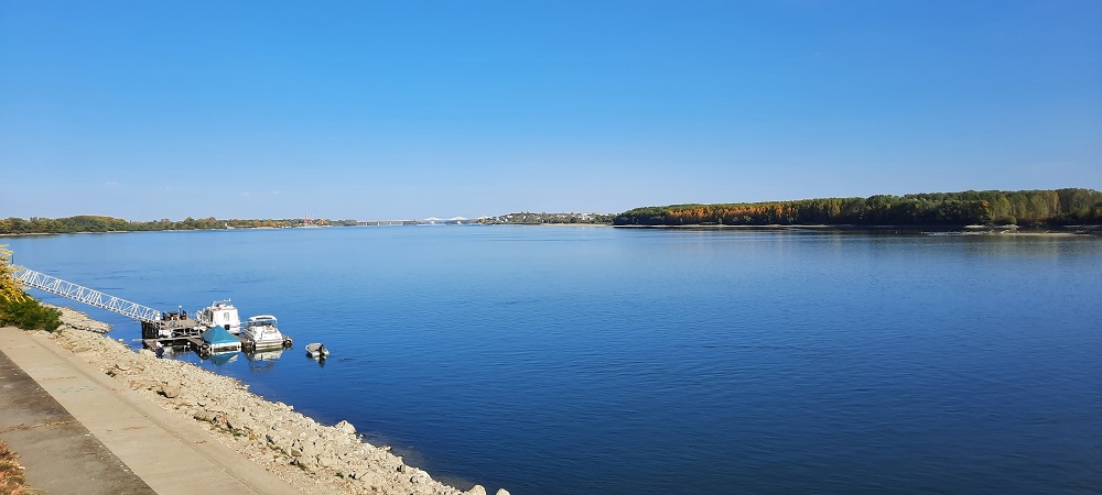 The blue Danube at Vidin