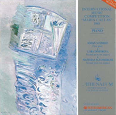 CD cover of Maria Callas Competition winners CD